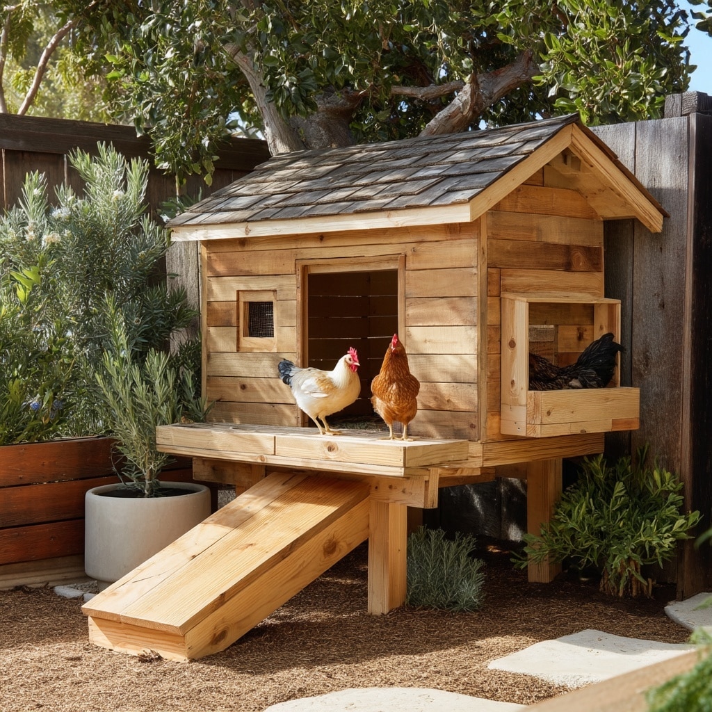 10 Chicken Coop Ideas for Your Backyard Flock 4  Compact & Elevated