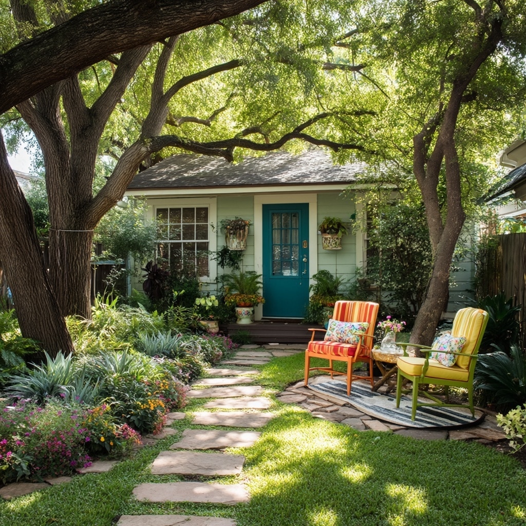 Small Front Yard Landscaping Ideas for More Curb Appeal 3 Include Comfortable Seating