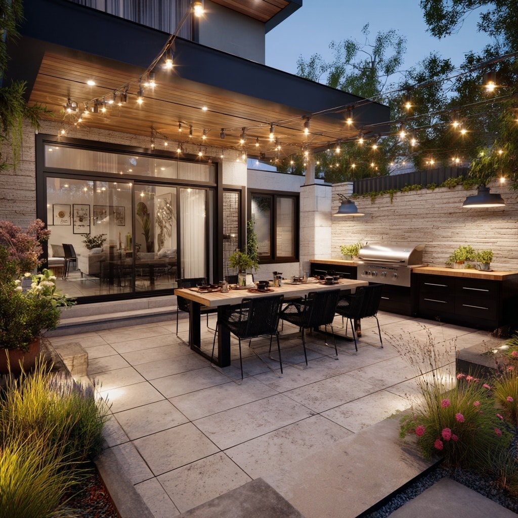 Outdoor Dining & Kitchen Spaces