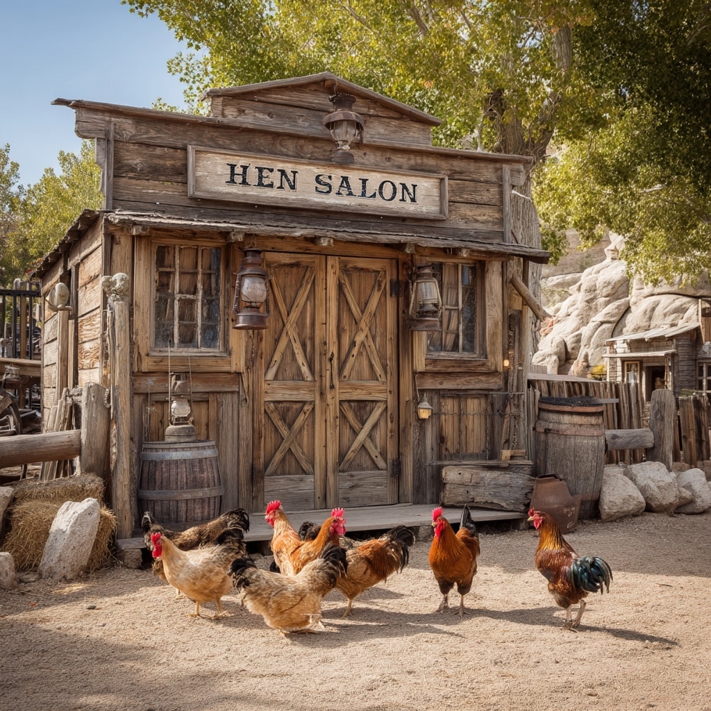 The Old-West Saloon Coop