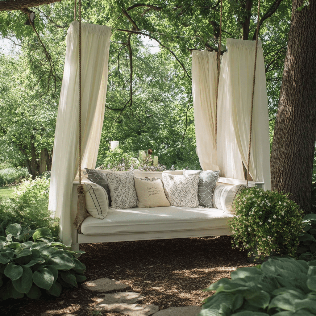Suspended Daybed Swing