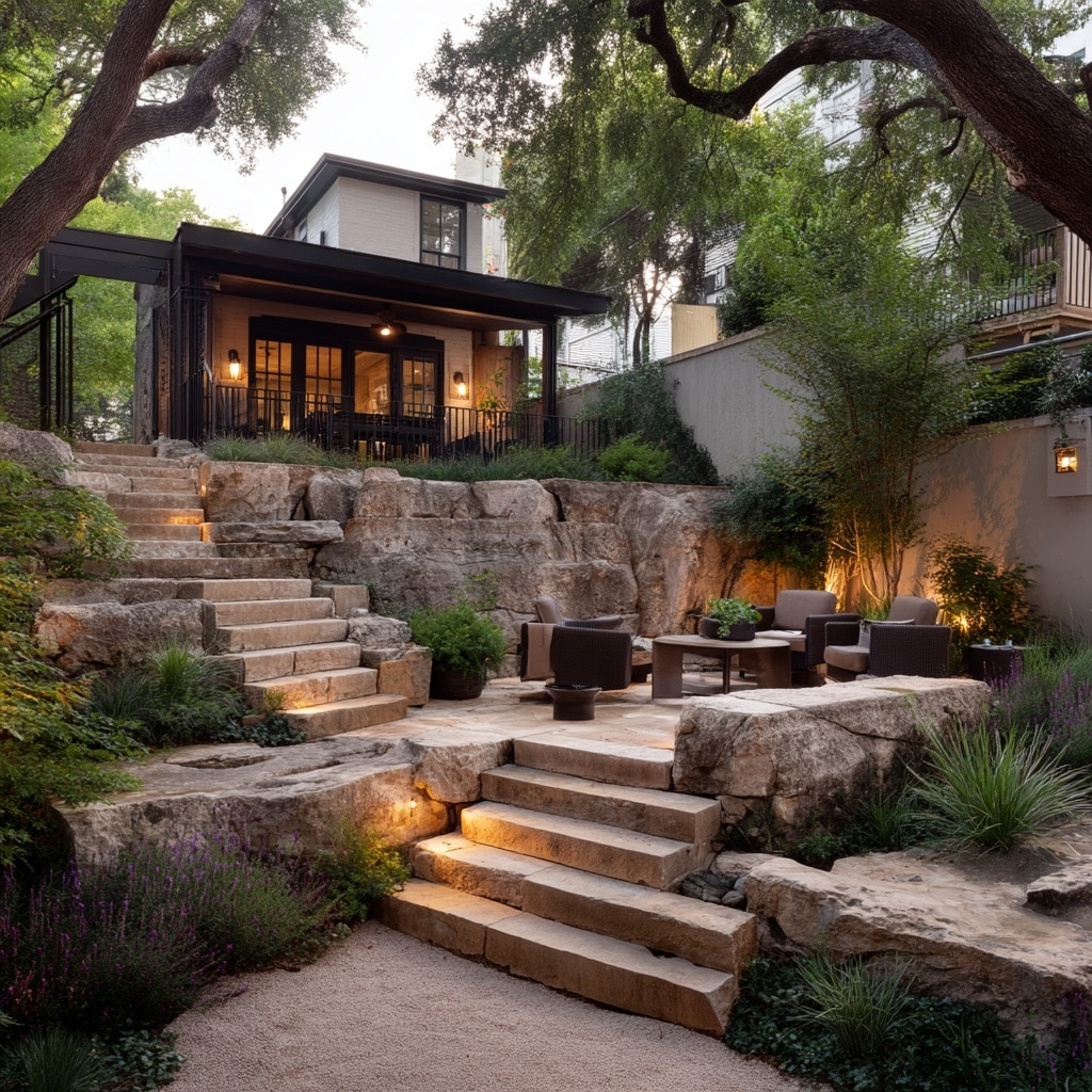 . A Terraced Garden Makeover in Austin