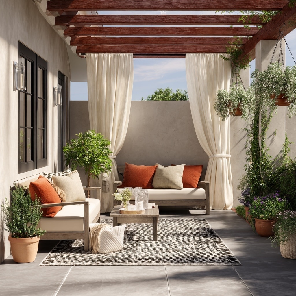 . Concrete Patio Makeovers