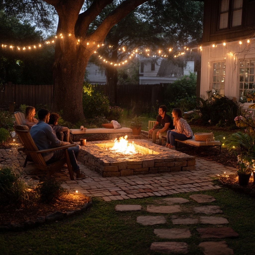 Include a Fire Pit or Outdoor Fireplace