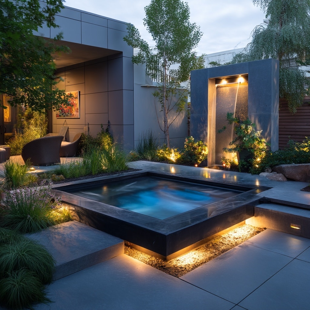 Install a Hot Tub or Water Feature