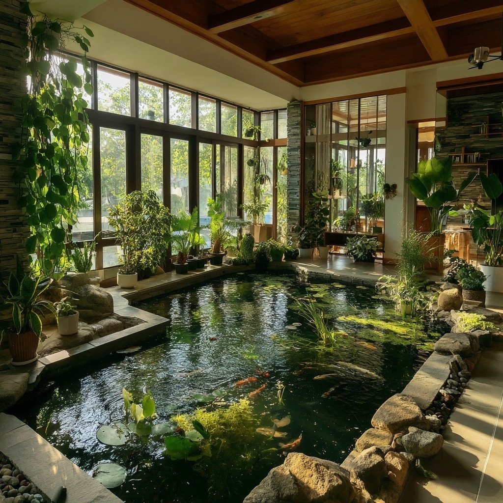 Living Room Centerpiece Pond