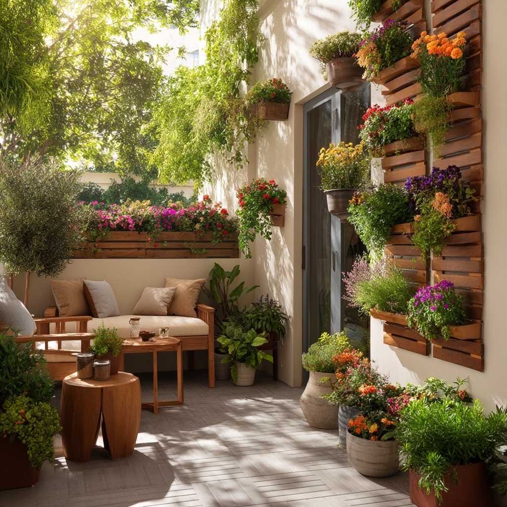  Plant Vertically on a Patio