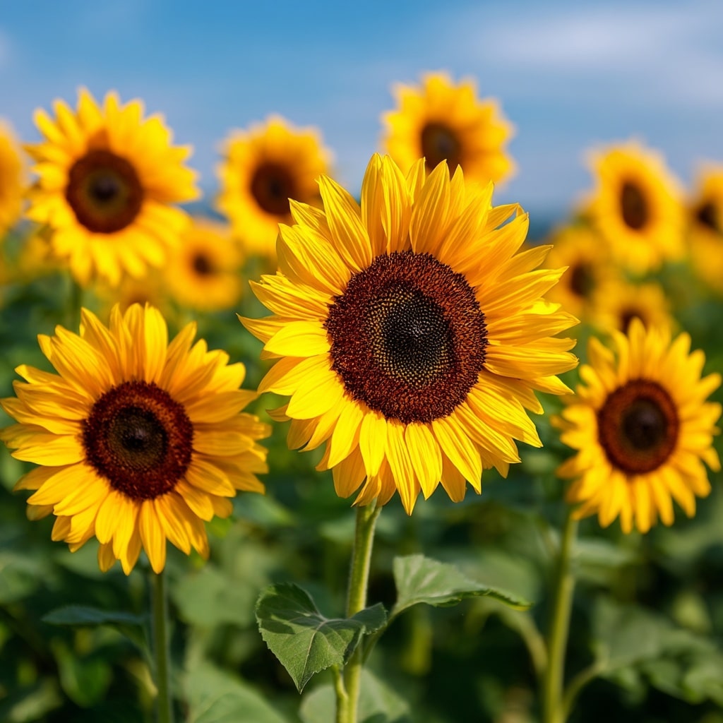  Sunflowers