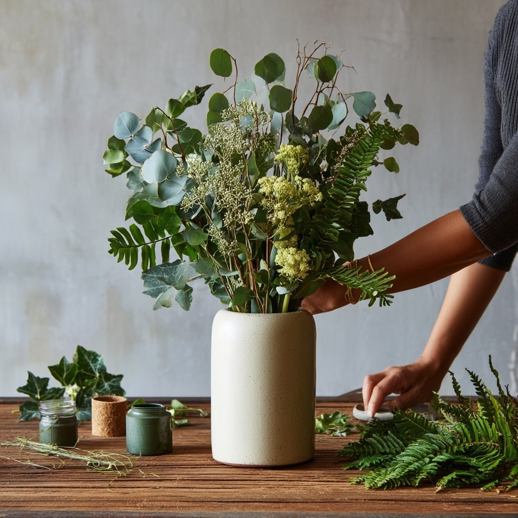  Create a Base with Greenery