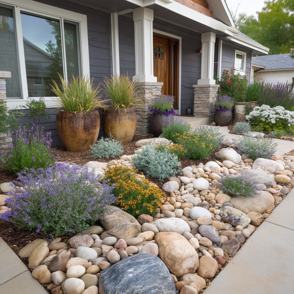 Low Maintenance Flower Bed Ideas