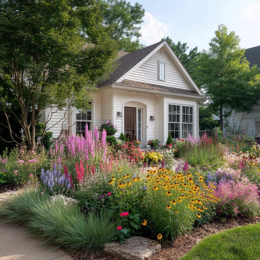 Small Front Yard Landscaping Ideas for More Curb Appeal 9 Match Garden Style to Your House