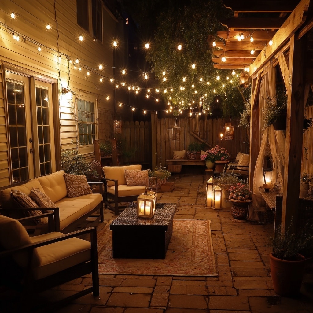 Add Outdoor Lighting for Ambiance