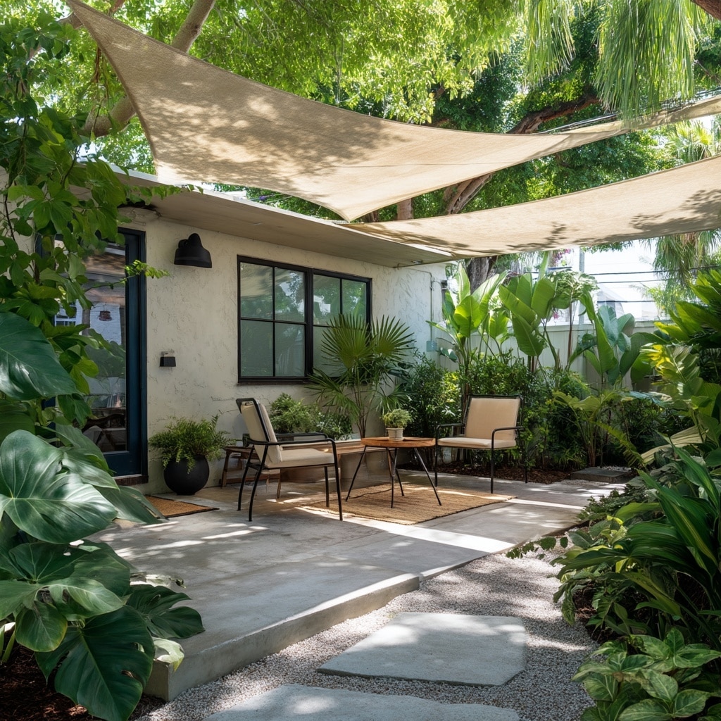 8 Backyard Patio Designs for Small Florida Spaces 11 Creative Shade for Small Spaces