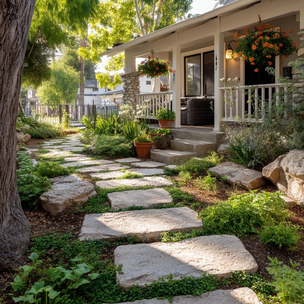 Small Front Yard Landscaping Ideas for More Curb Appeal 12 Provide Walkways That Guide and Impress