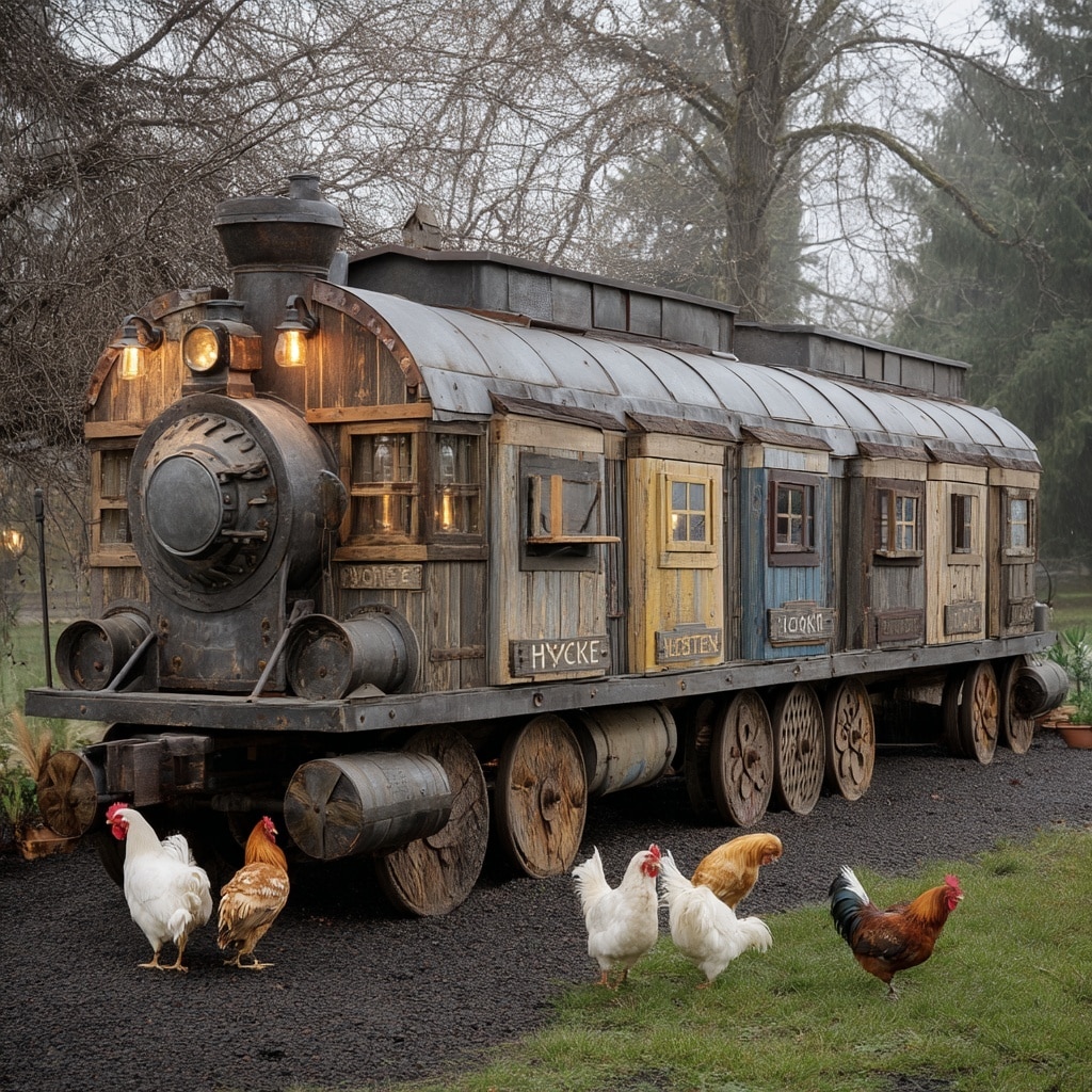The Train Car Coop