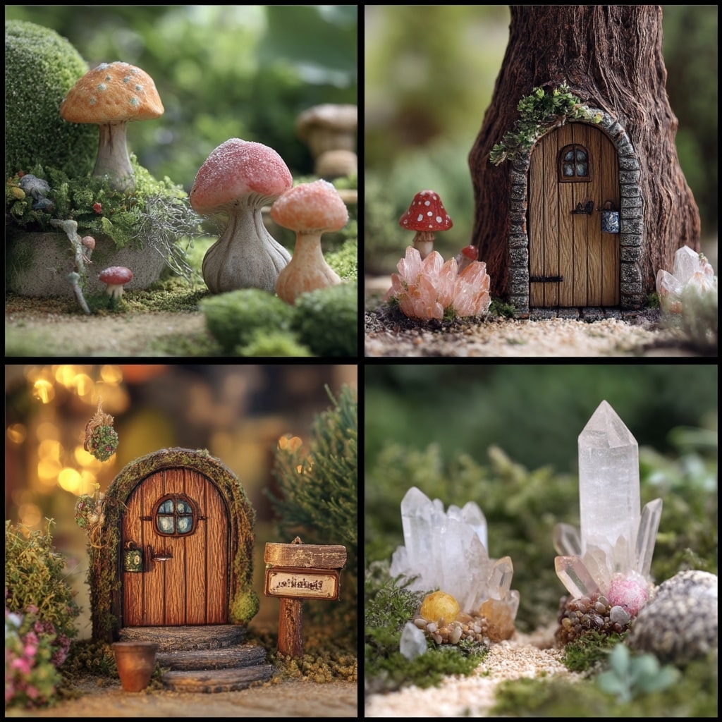 10 Large Fairy Garden Ideas Backyards for a Whimsical Outdoor Retreat 14 Fairy Garden Details