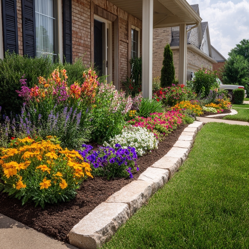  Simple Flower Bed Edging for a Clean, Polished Look