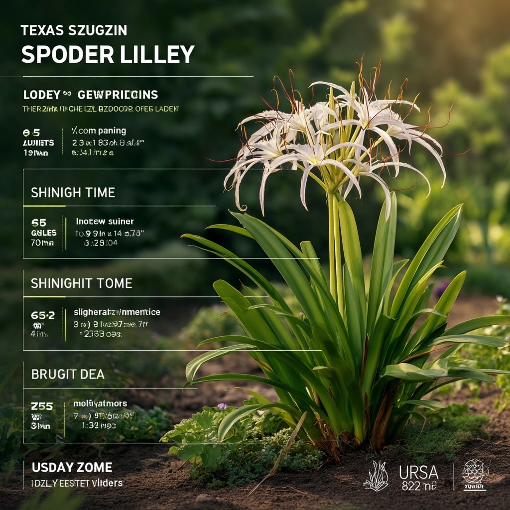 How to Plant & Grow Texas Spider Lily (Hymenocallis liriosme) 2 Texas Spider Lily Quick Facts & Growing Conditions