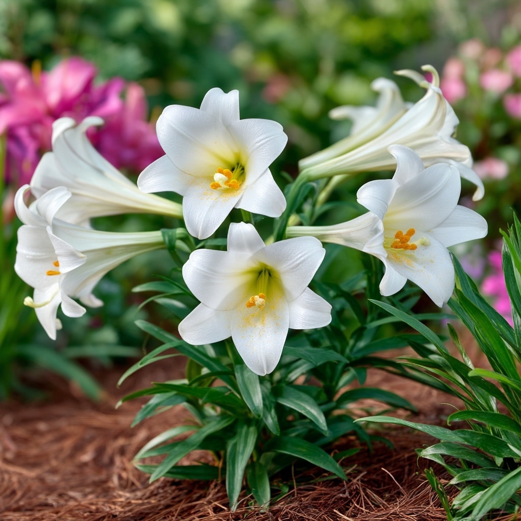 Types of Lilies: 8 Beautiful Varieties for Your Garden 10 Longiflorium Lilies (Easter Lilies)