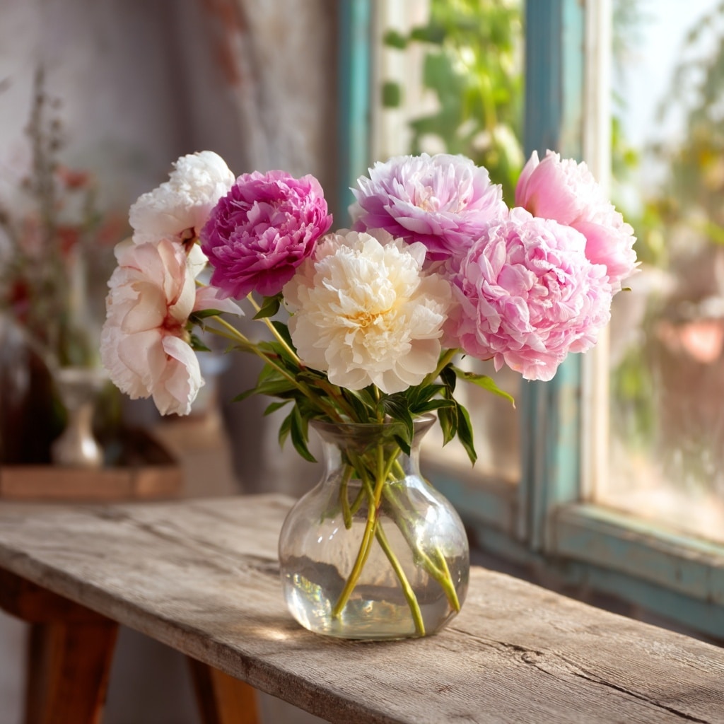 How to Plant and Grow Peonies: Complete Guide 14 Harvesting and Keeping Peonies in a Vase