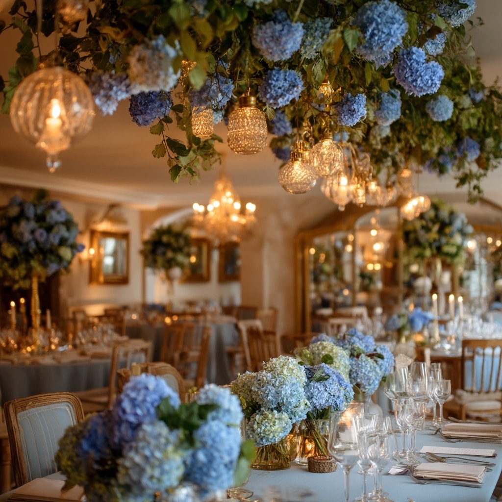 Lighting and Floral Interplay