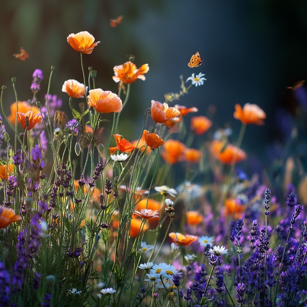 10 Large Fairy Garden Ideas Backyards for a Whimsical Outdoor Retreat 5 Wildflower Meadow for the Fairies