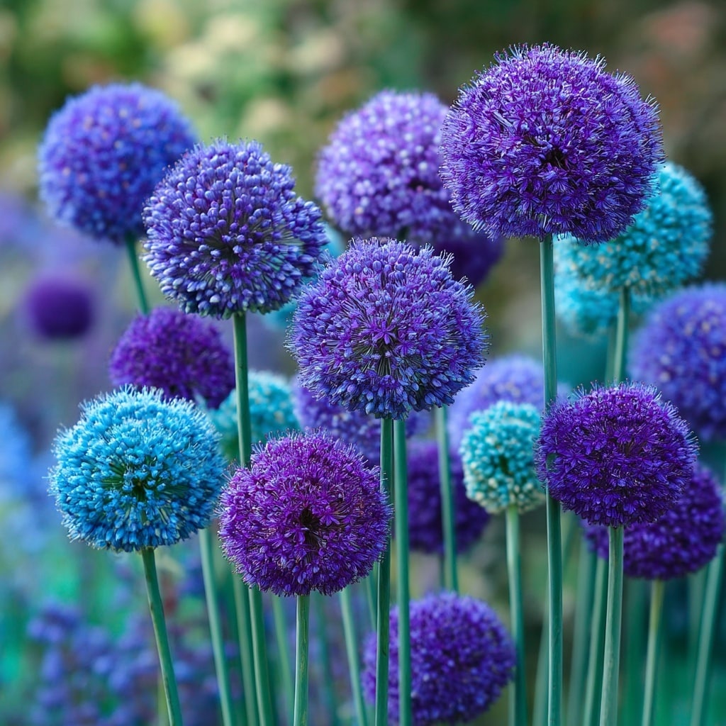 blue flowers