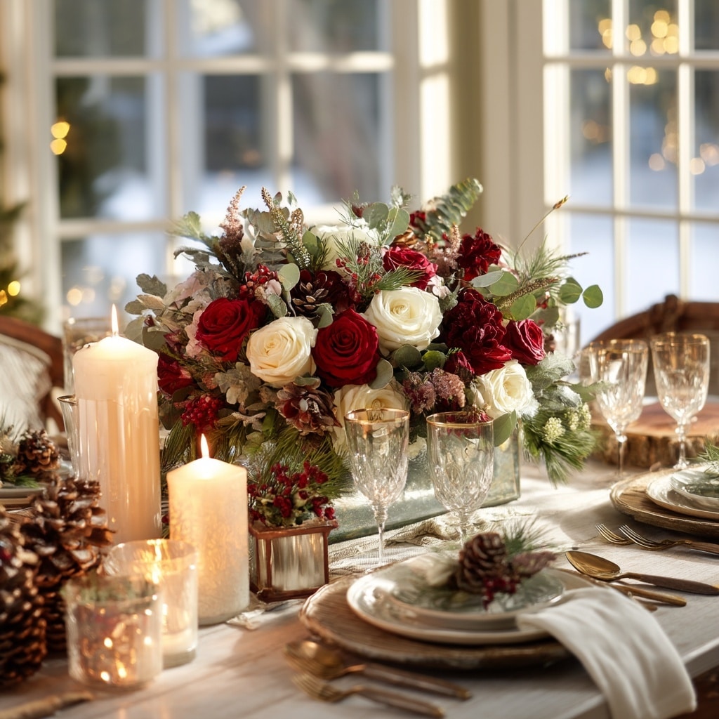 Christmas Flower Ideas for Your Home