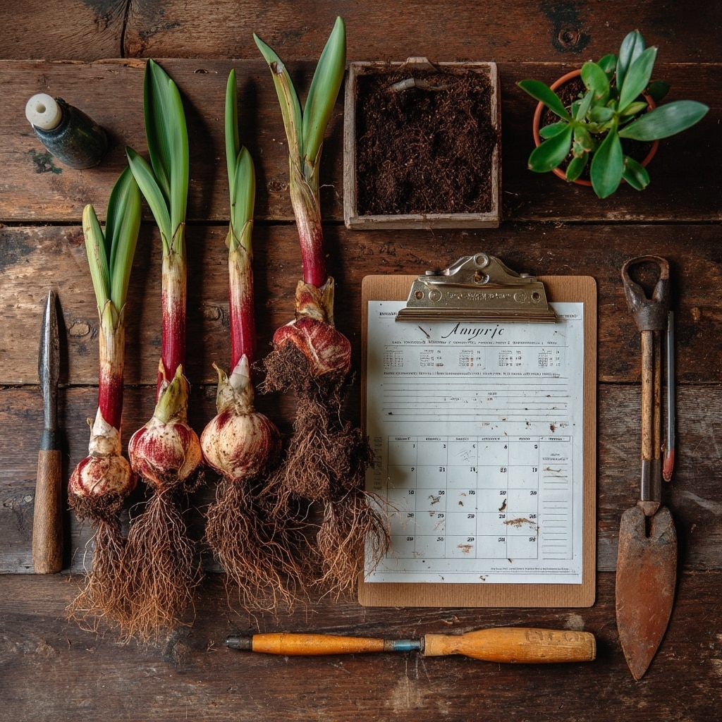 Amaryllis Planting and Care Guide for Year-Round Blooms 2 Amaryllis Quick Tips