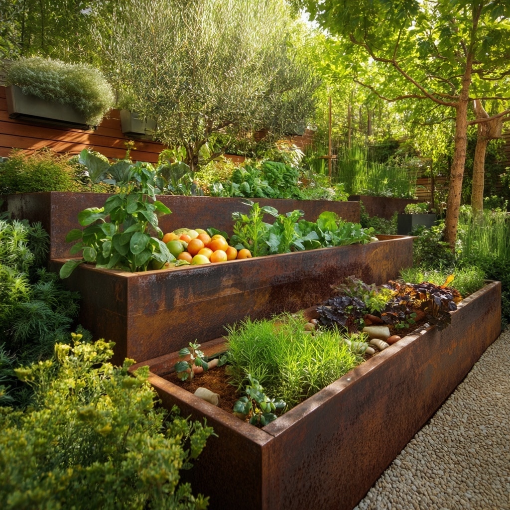 . Edible Gardens With Style