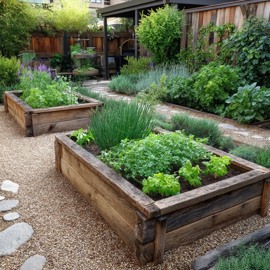 8 Best Small Garden Ideas to Maximize Space 3 Define Space and Improve Soil with Raised Beds