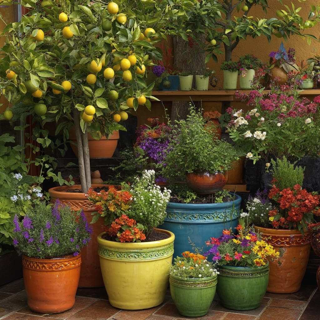 10 Best Home Garden Ideas for a Beautiful Space 5 . Container Gardening