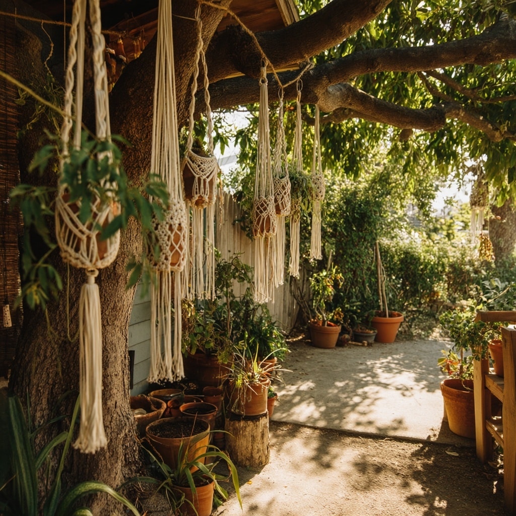 DIY Macramé Plant Hangers