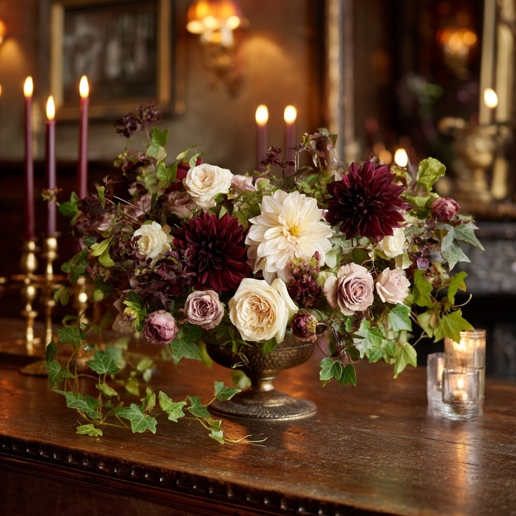 5 Fabulous Winter Floral Arrangements 7 Vintage Allure