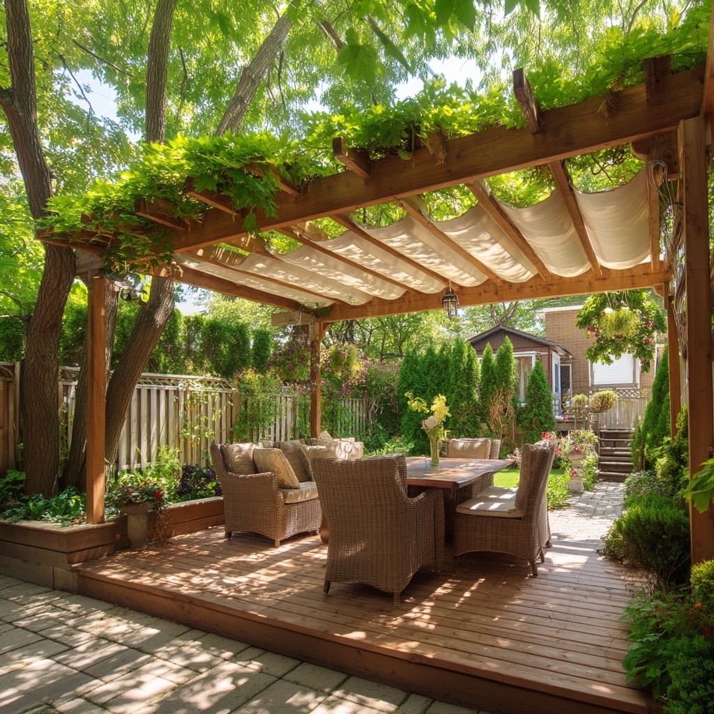 .Shade Solutions for Year-Round Backyard Oasis Comfort