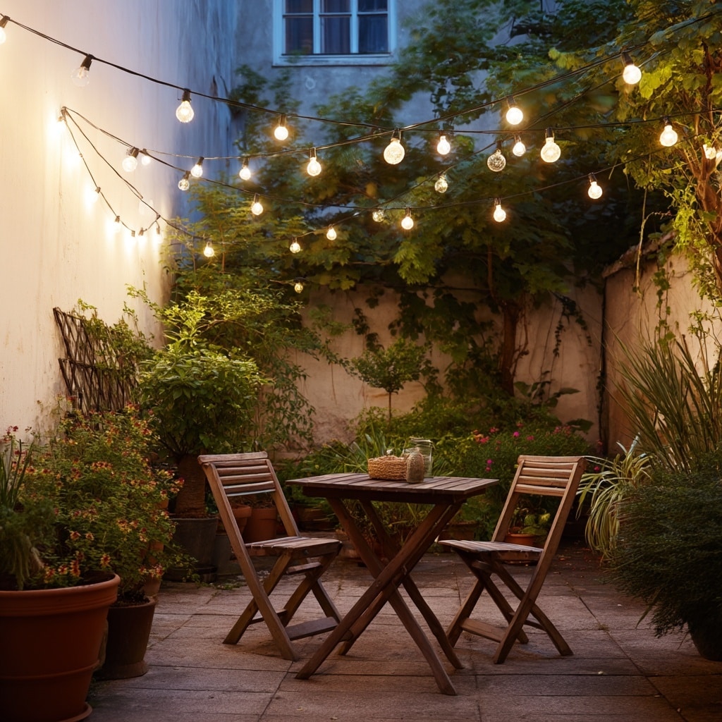 10 Landscaping Ideas for Your Small Backyard 6 Cozy Entertainment Corner