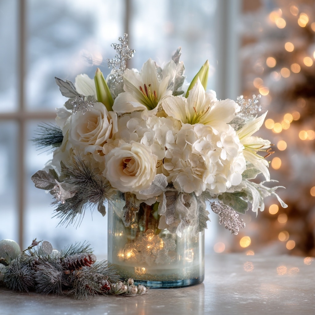 5 Fabulous Winter Floral Arrangements 8 Winter’s Majesty