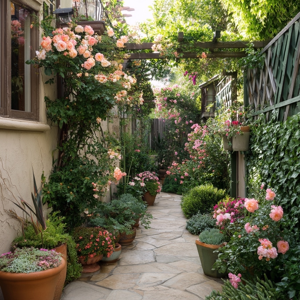  Vertical and Side Yard Flower Garden Ideas