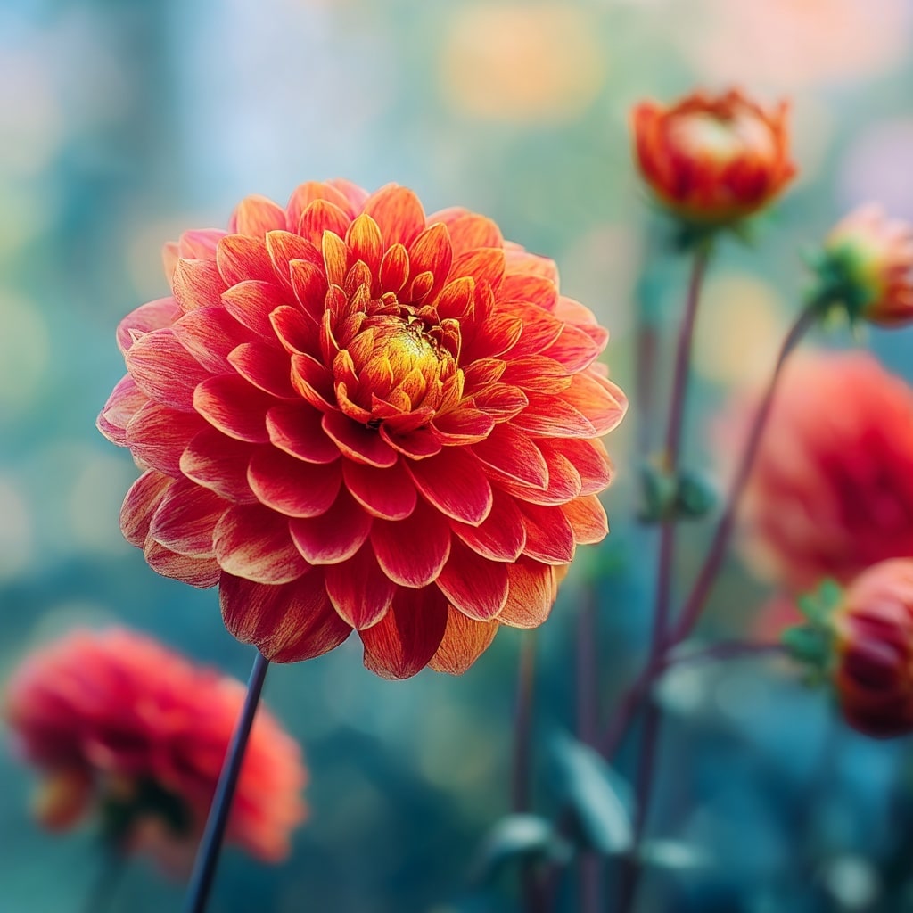 10 of the World’s Most Beautiful Flowers 14 Dahlia