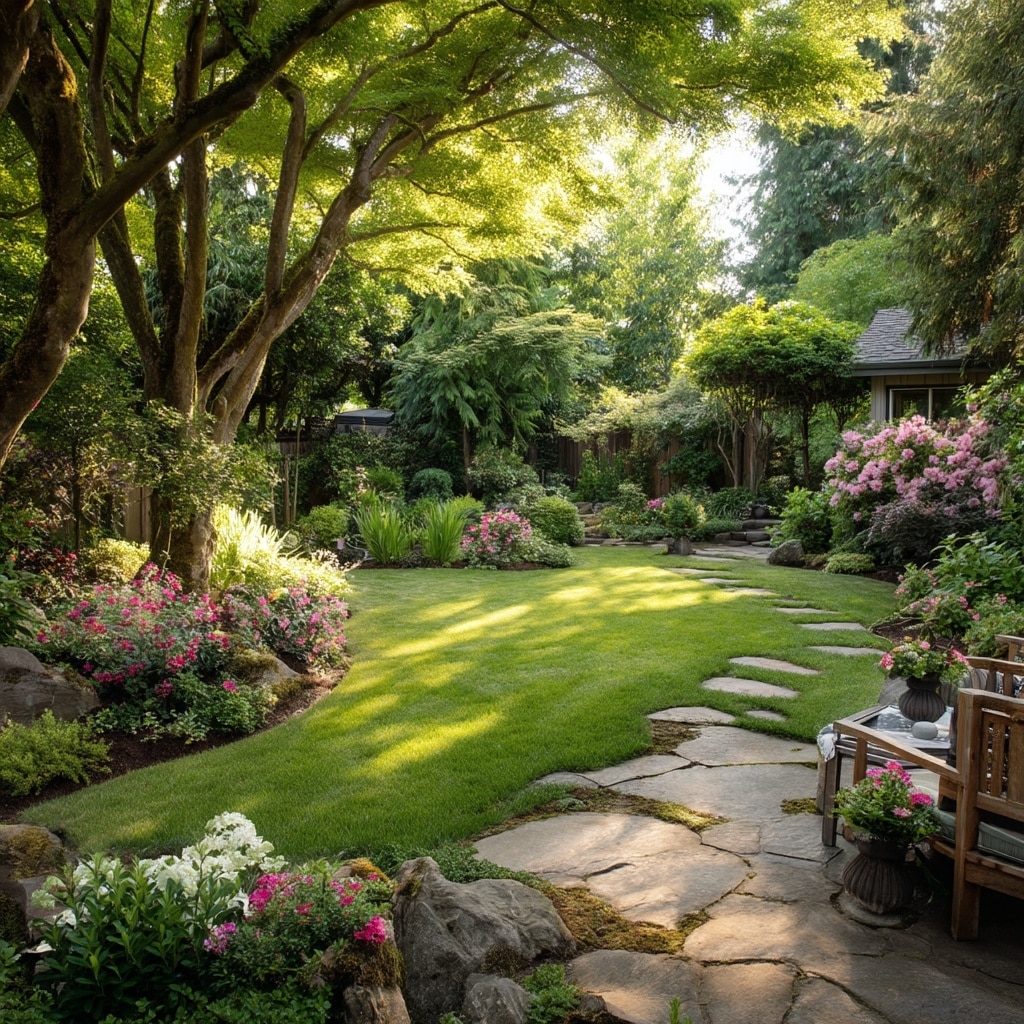 Backyard Landscaping Ideas for a Beautiful Outdoor Space 2 Backyard Landscape and Garden Ideas
