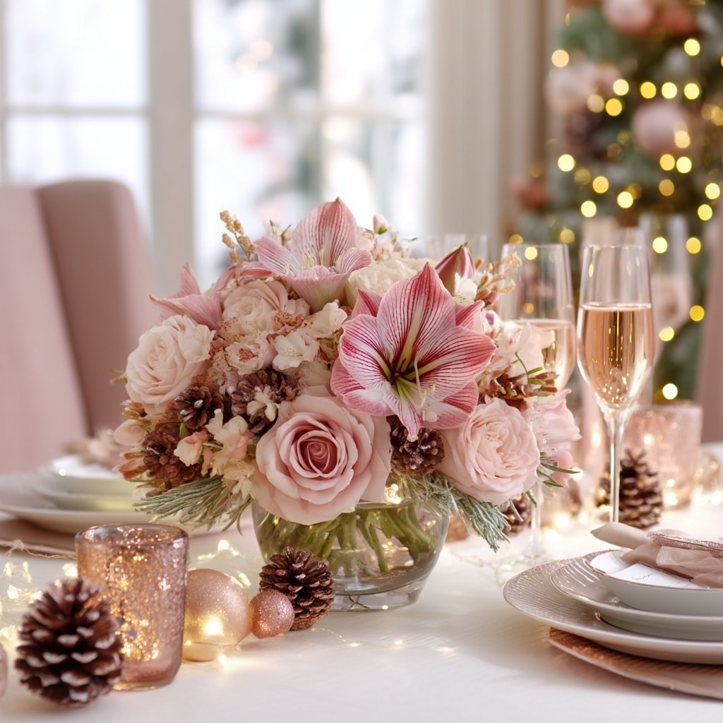 Pink Christmas Flowers for a Chic Holiday | Your Site Name
