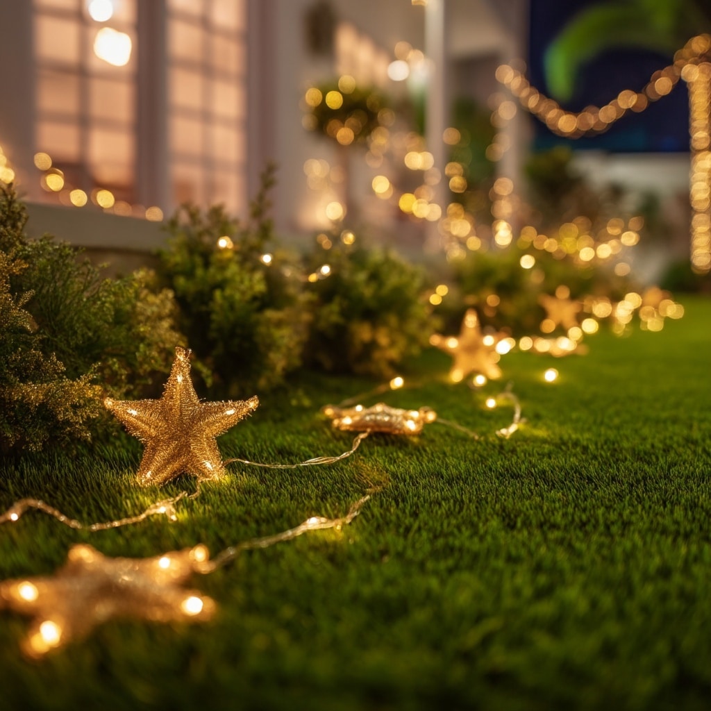 A Star-Studded Lawn