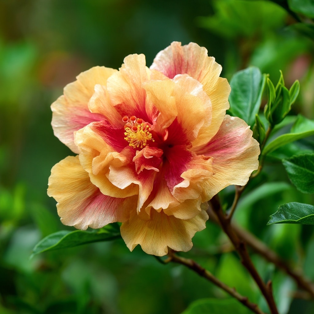 11 Orange Hibiscus Varieties for Vibrant Gardens 2 Apricot Brandy