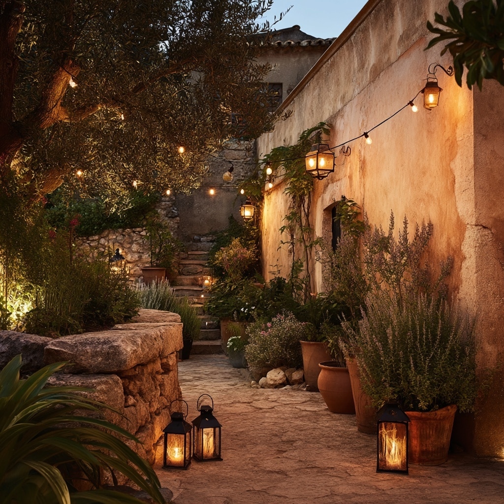 Mediterranean Backyard Ideas for a Stunning Retreat 2 Arched Doorways and Windows