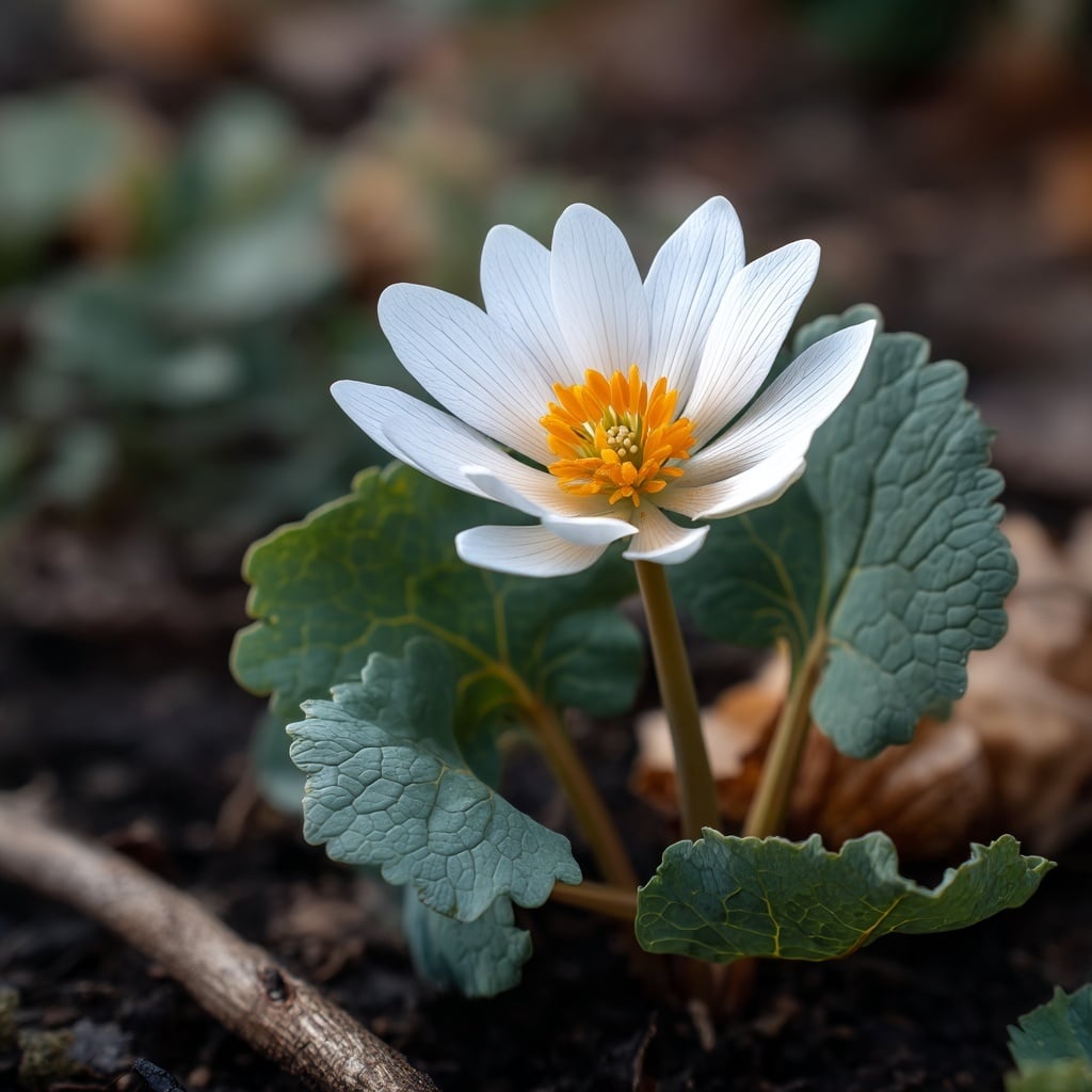 10 Best Shade Plants for Low-Light Gardens 2 . Bloodroot