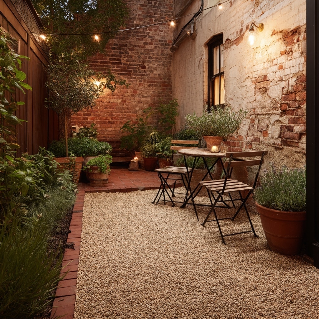 10+ Grassless Backyard Ideas That Are Low Maintenance 2 Gravel Courtyards That Feel Soft, Not Stark