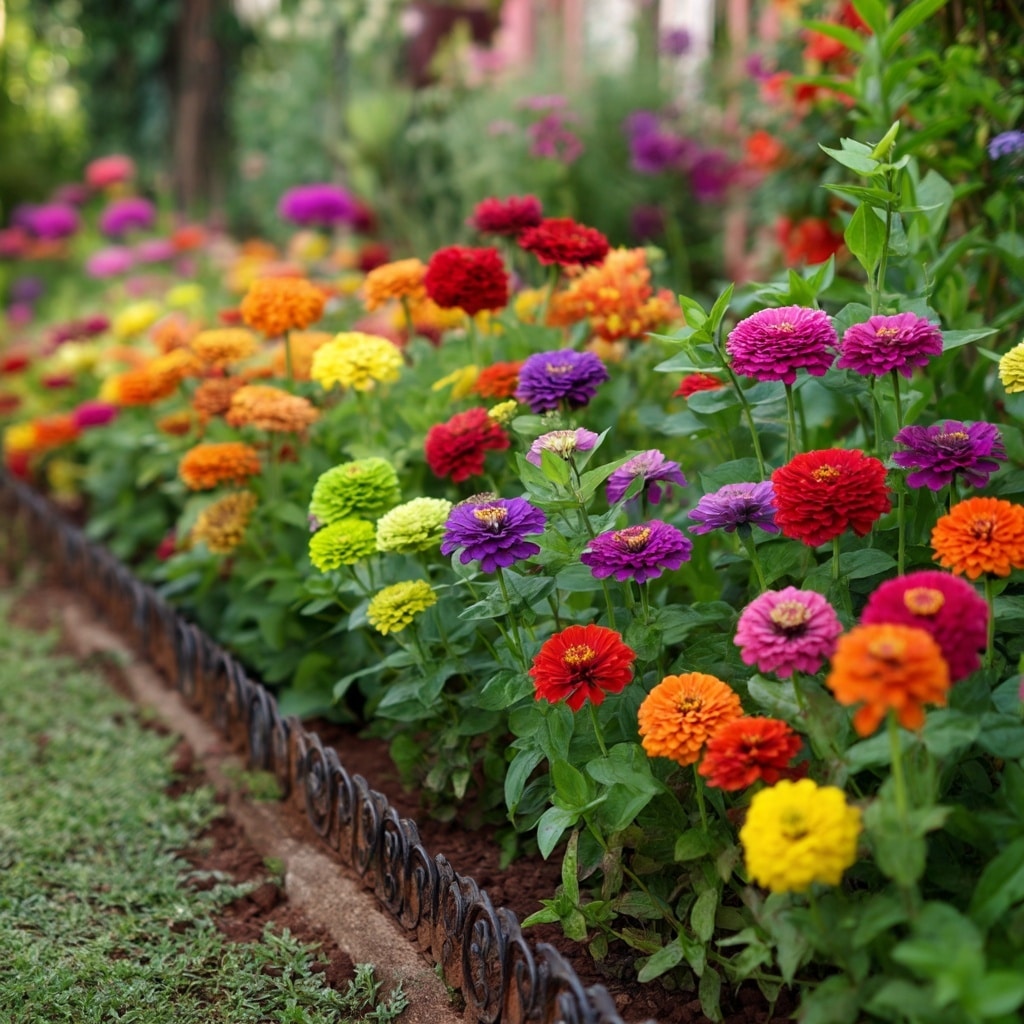 10 Cozy Zinnia Garden Bed Ideas for a Stunning Yard 2 10 Cozy Zinnia Garden Bed Ideas for a Stunning Yard
