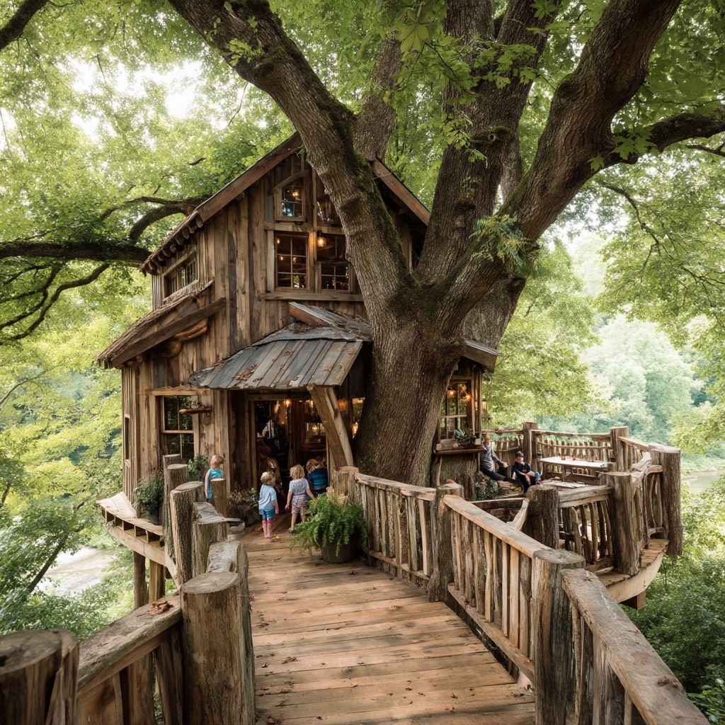 Cool Tree House Ideas for the Ultimate Backyard Treehouse 2 Cool Tree House Ideas for the Ultimate Backyard Treehouse
