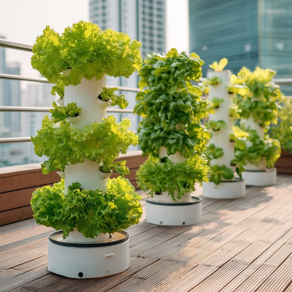 Hydroponics Soil-less Growing for Urban Spaces