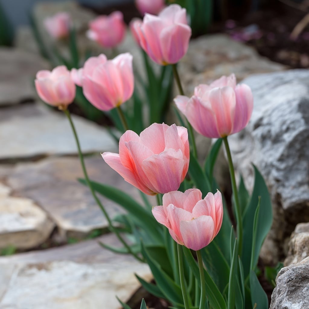 21 Pink Tulips to Plant for a Beautiful Spring Garden 15 21 Pink Tulips to Plant for a Beautiful Spring Garden